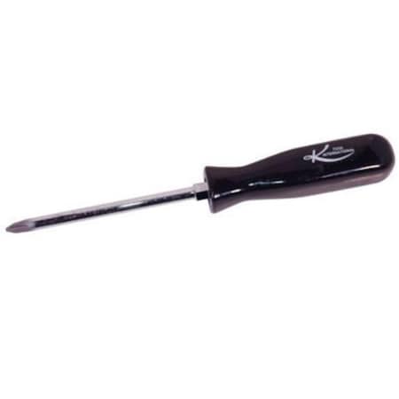 K-Tool International K Tool International KTI19124 No.2 x 4 Inch Phillips Screwdriver Black Handle KTI19124